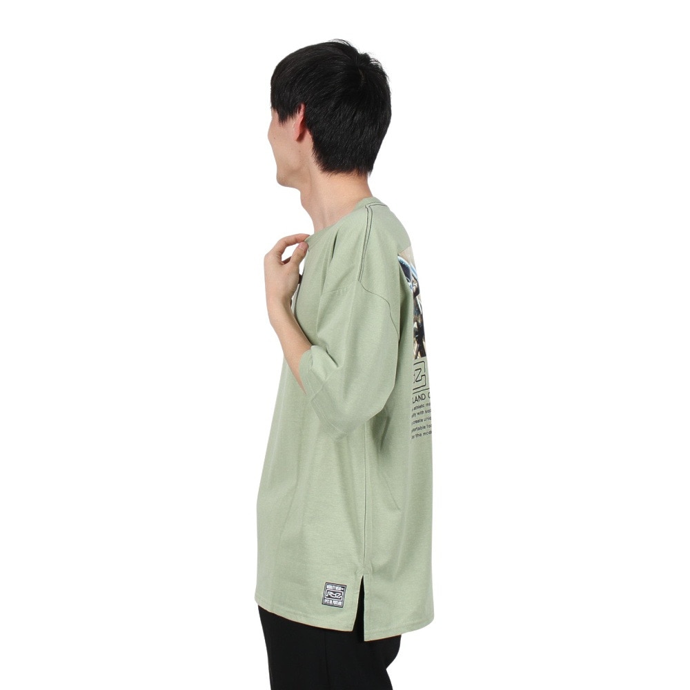 ライズ（RYZ）（メンズ）BACK PHOTO BGT 半袖Tシャツ RZ10EG22SS4117 GRN