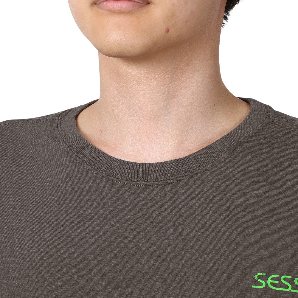 SESSIONS（メンズ）V/W POCKET Tシャツ 227208 CGRY