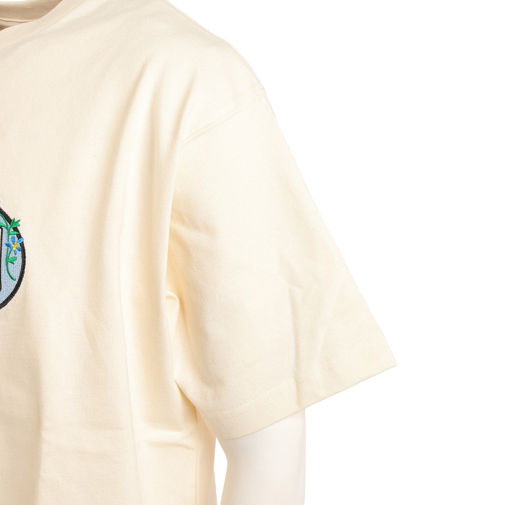VISION（メンズ）フラワーサークル刺繍Tシャツ 2505004-06 OFF★★★