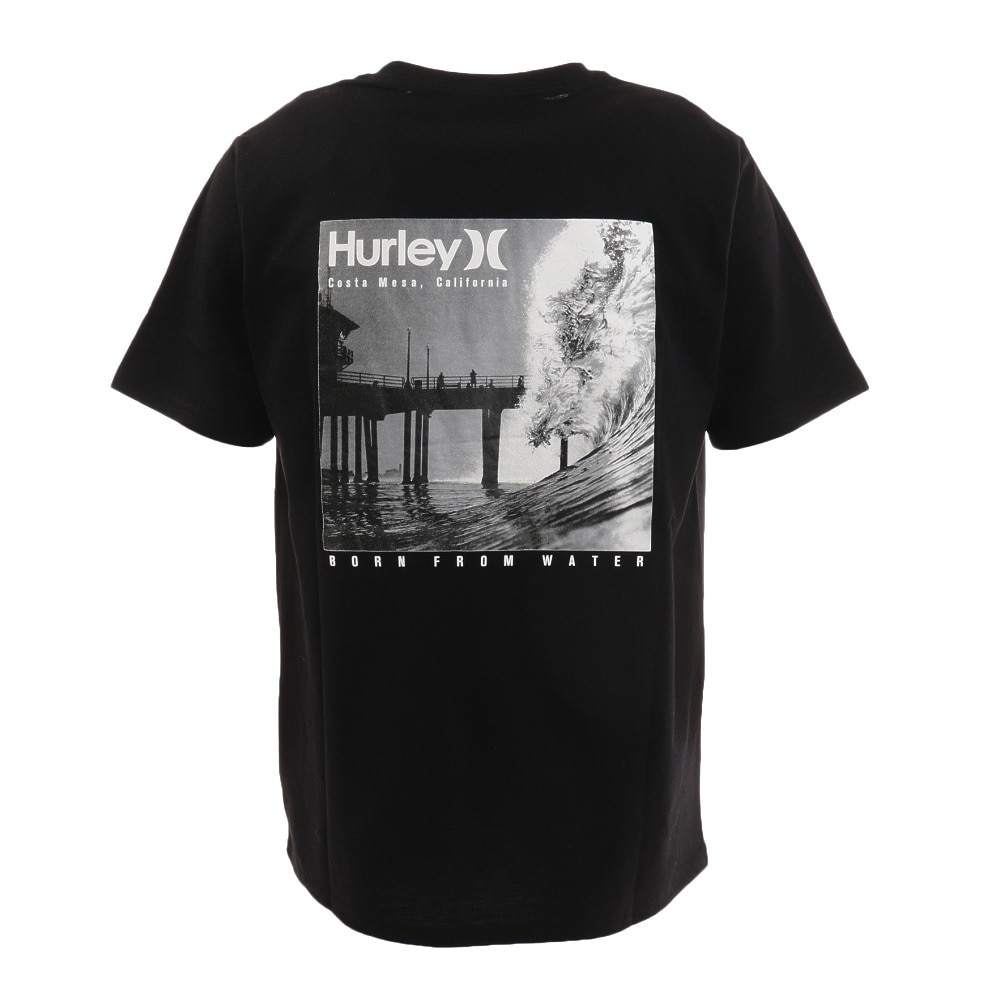 ハーレー（HURLEY）（メンズ）HUNTINGTON PHOTO 半袖Tシャツ MSS2200016-BLK