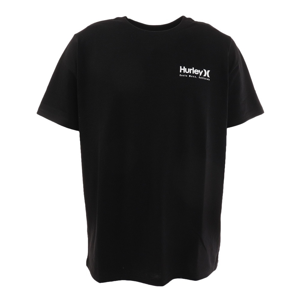 ハーレー（HURLEY）（メンズ）HUNTINGTON PHOTO 半袖Tシャツ MSS2200016-BLK