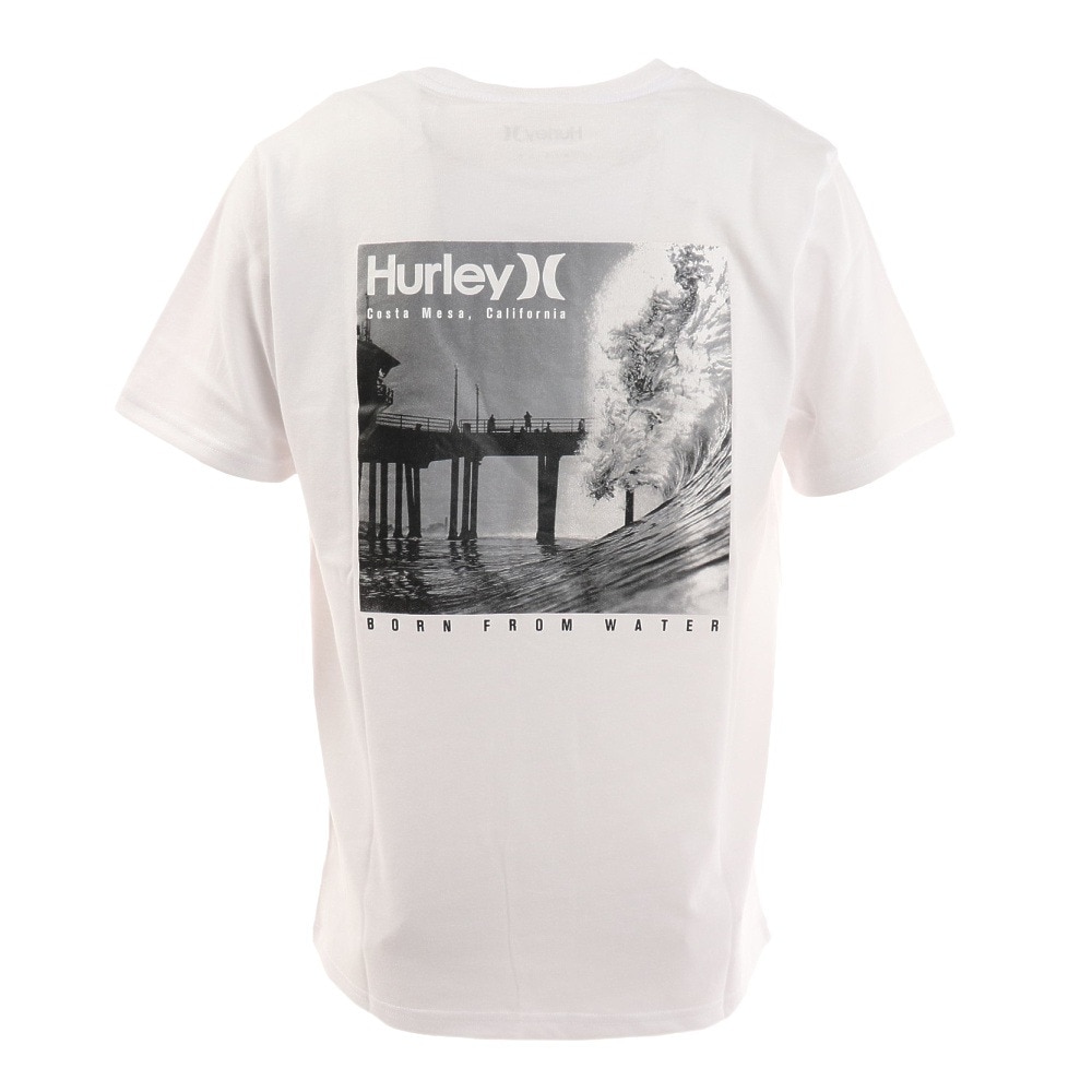 ハーレー（HURLEY）（メンズ）HUNTINGTON PHOTO 半袖Tシャツ MSS2200016-WHT
