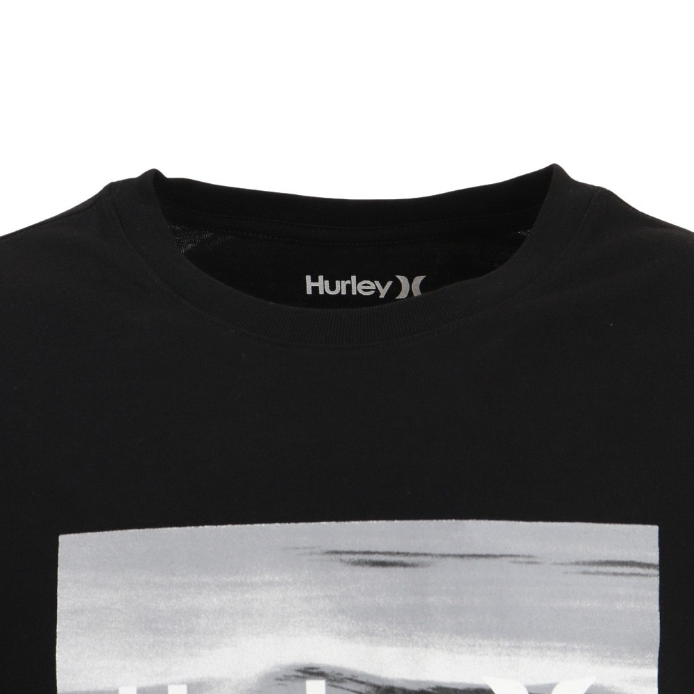 ハーレー（HURLEY）（メンズ）OAO WAVE 半袖Tシャツ MSS2200028-BLK