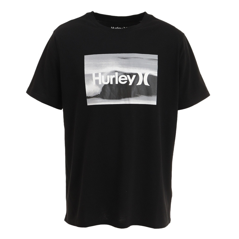 ハーレー（HURLEY）（メンズ）OAO WAVE 半袖Tシャツ MSS2200028-BLK