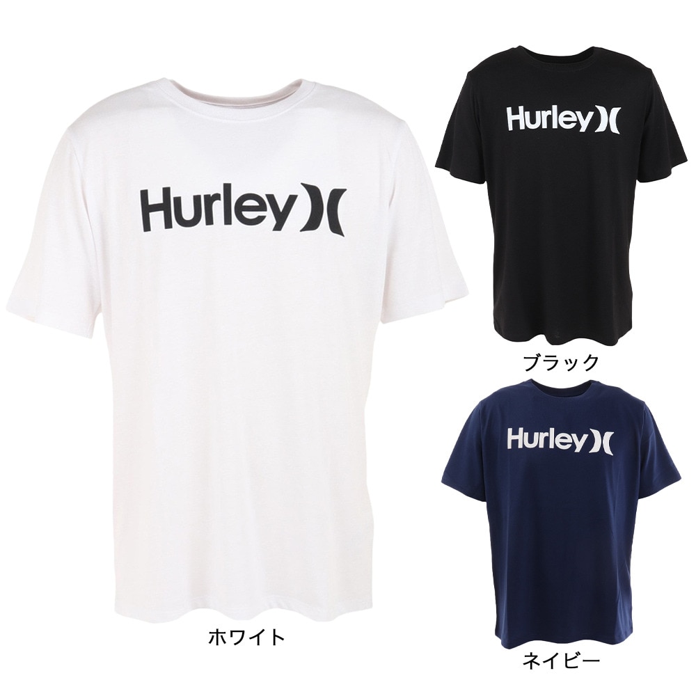 ハーレー（HURLEY）（メンズ）ロゴ半袖Tシャツ MSS2200030-BLK