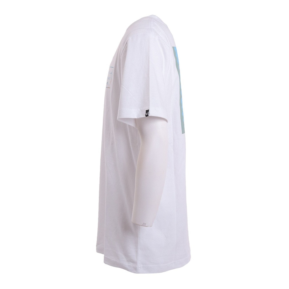 ビラボン（BILLABONG）（メンズ）半袖Tシャツ メンズ BACK SQUARE BC011231 WHM