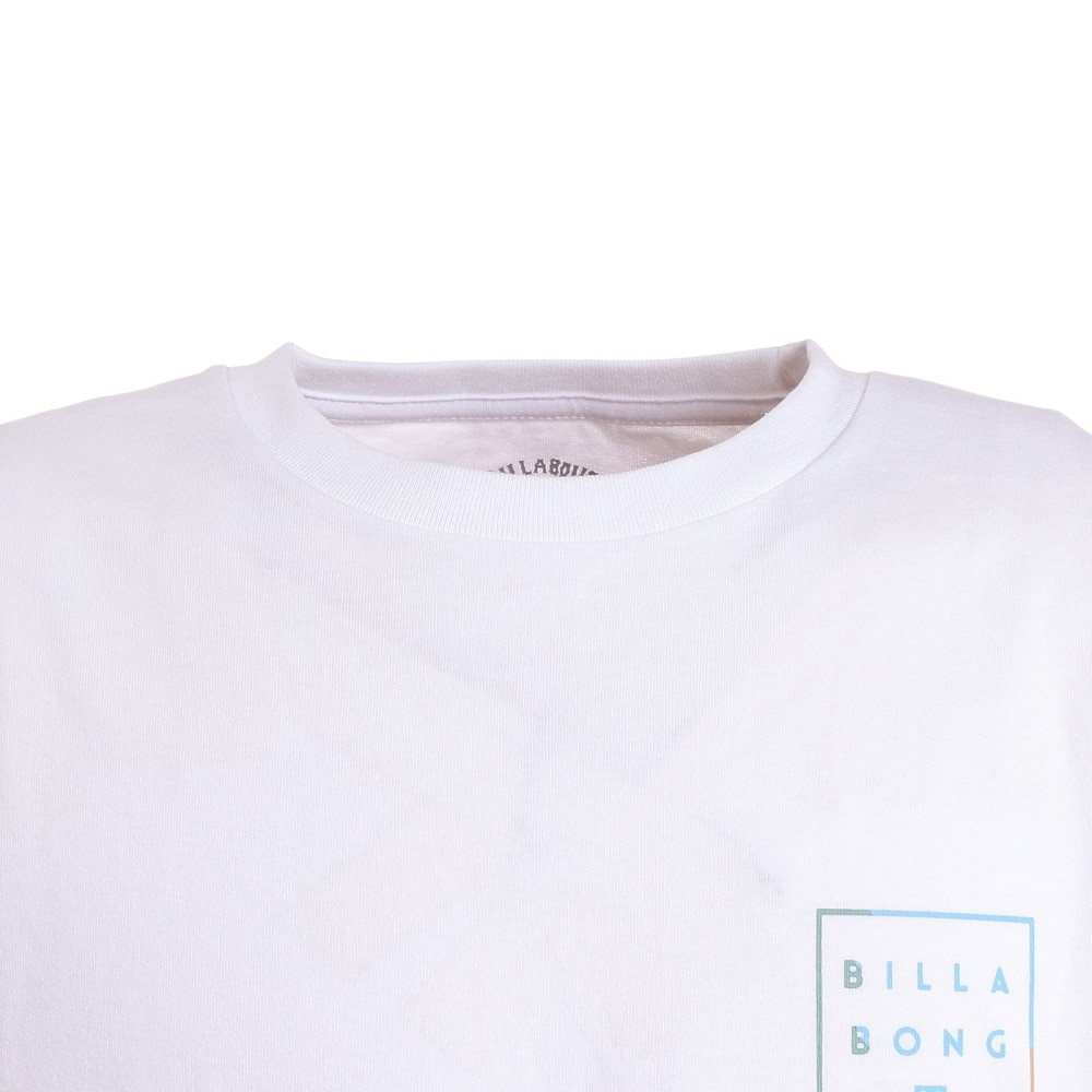 ビラボン（BILLABONG）（メンズ）半袖Tシャツ メンズ BACK SQUARE BC011231 WHM