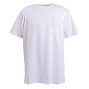 ビラボン（BILLABONG）（メンズ）半袖Tシャツ メンズ BACK SQUARE BC011231 WHM