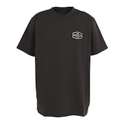 ルーカ（RVCA）（メンズ）速乾 バックプリント 半袖 Tシャツ LAYOVER ブラック BC041267 PTK
