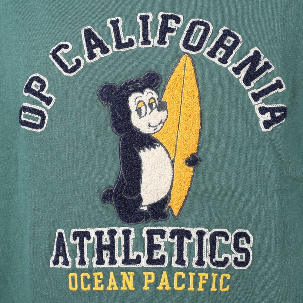 オーシャンパシフィック（Ocean Pacific）（メンズ）半袖Tシャツ メンズ ベア 刺繍 513502GRN