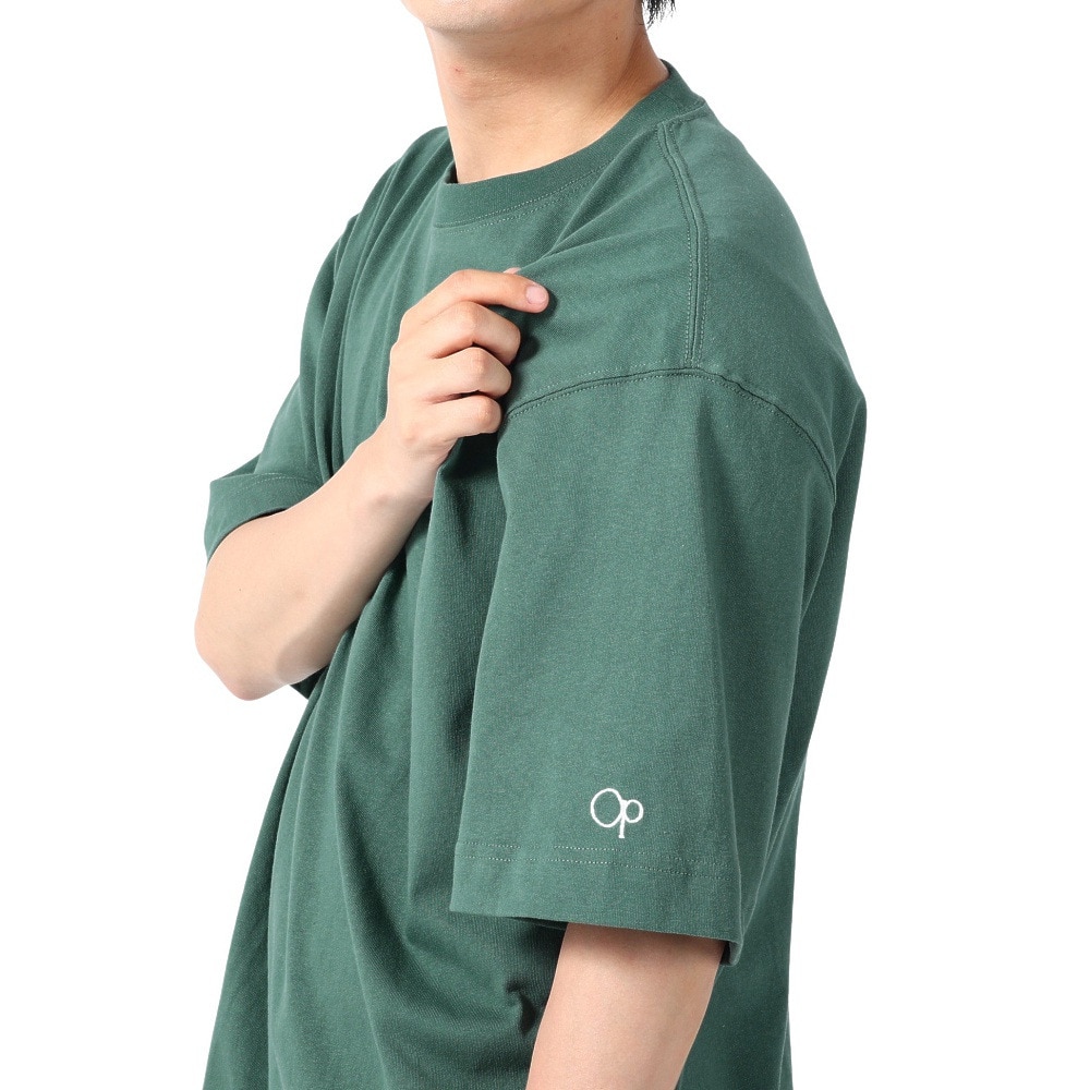 オーシャンパシフィック（Ocean Pacific）（メンズ）半袖Tシャツ メンズ ワンポイント 刺繍Tシャツ 513509GRN