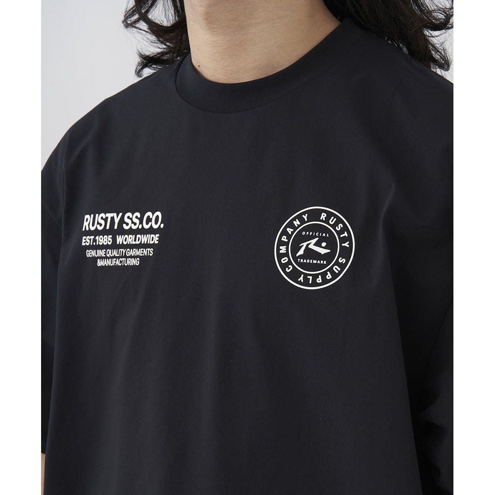 ラスティ（RUSTY）（メンズ）半袖Tシャツ メンズ PEARTEX 913500BLK