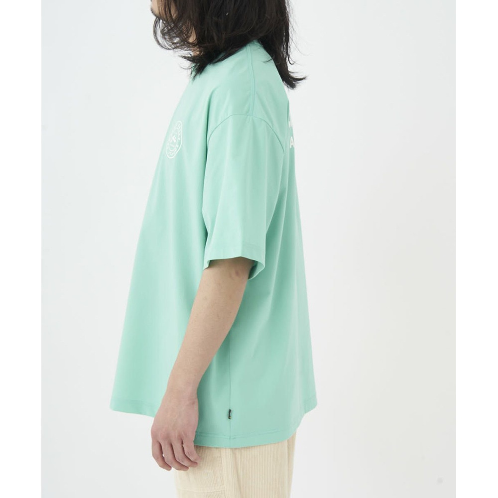 ラスティ（RUSTY）（メンズ）PEARTEX半袖Tシャツ 913500EME ドライ 軽量 UVカット ストレッチ