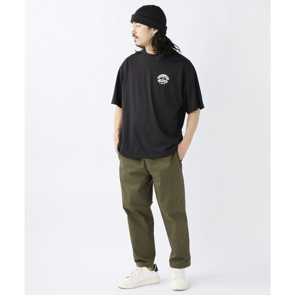 ラスティ（RUSTY）（メンズ）半袖Tシャツ メンズ ワイドフィット 吸汗速乾 UVカット 913504BLK