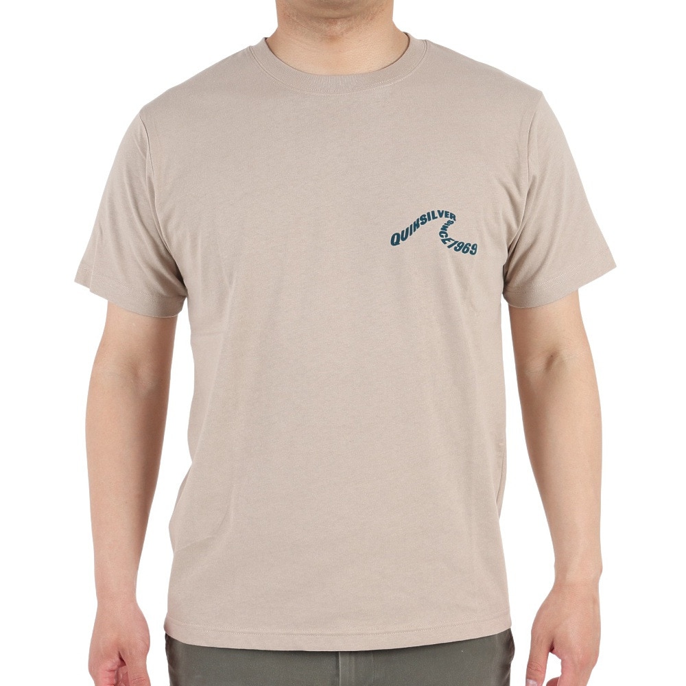 クイックシルバー（Quiksilver）（メンズ）半袖Tシャツ メンズ RIPPING LOGO 23SPQST231009BGE