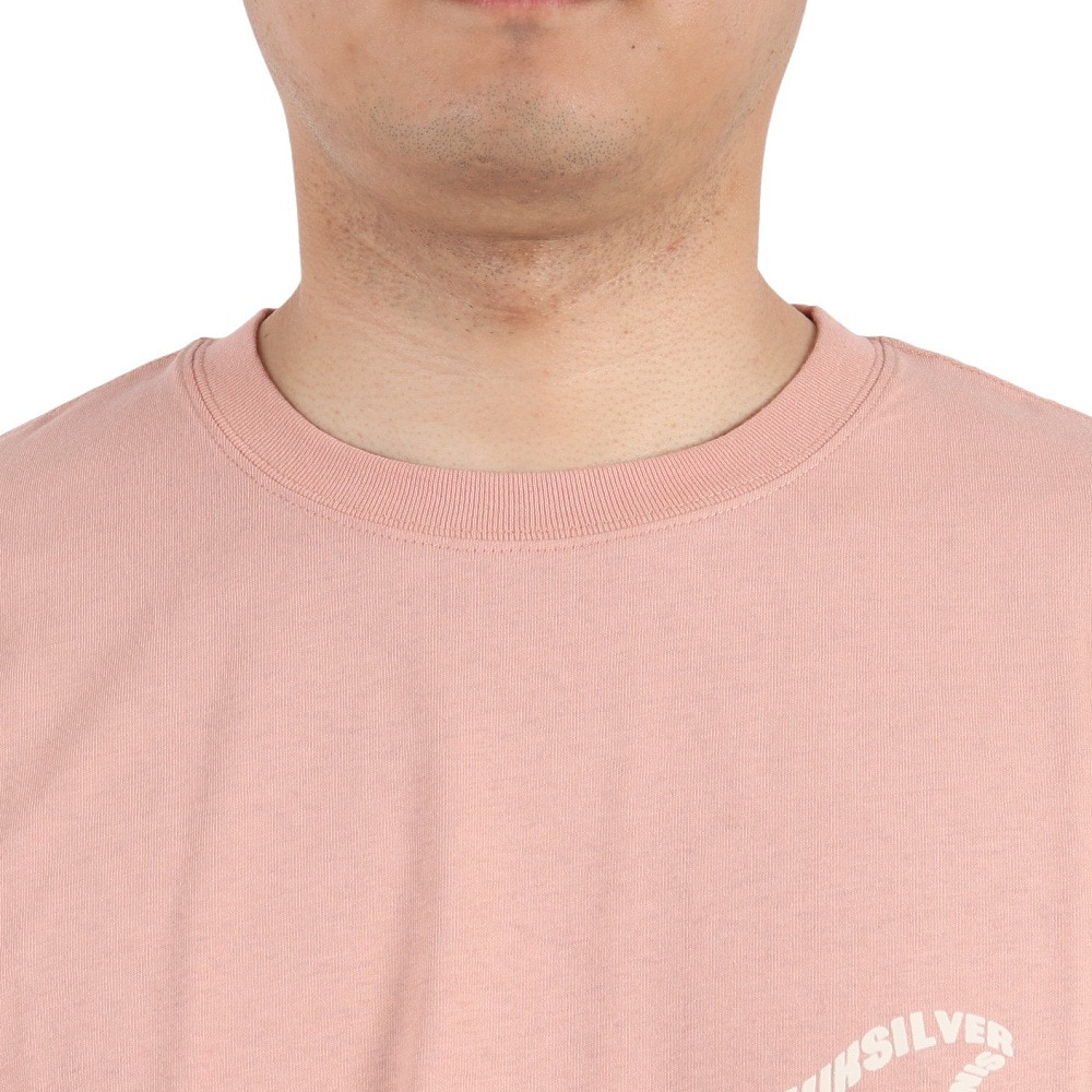 クイックシルバー（Quiksilver）（メンズ）半袖Tシャツ メンズ RIPPING LOGO 23SPQST231009PNK