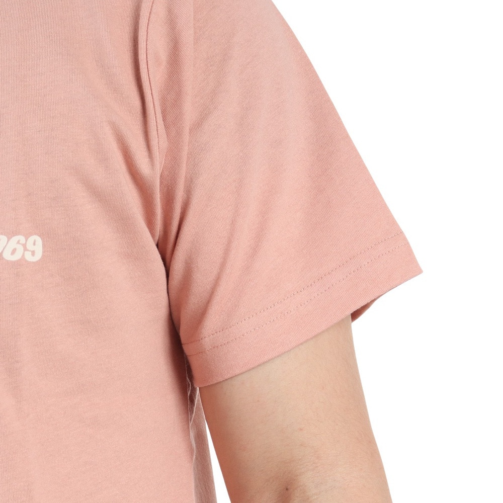 クイックシルバー（Quiksilver）（メンズ）半袖Tシャツ メンズ RIPPING LOGO 23SPQST231009PNK