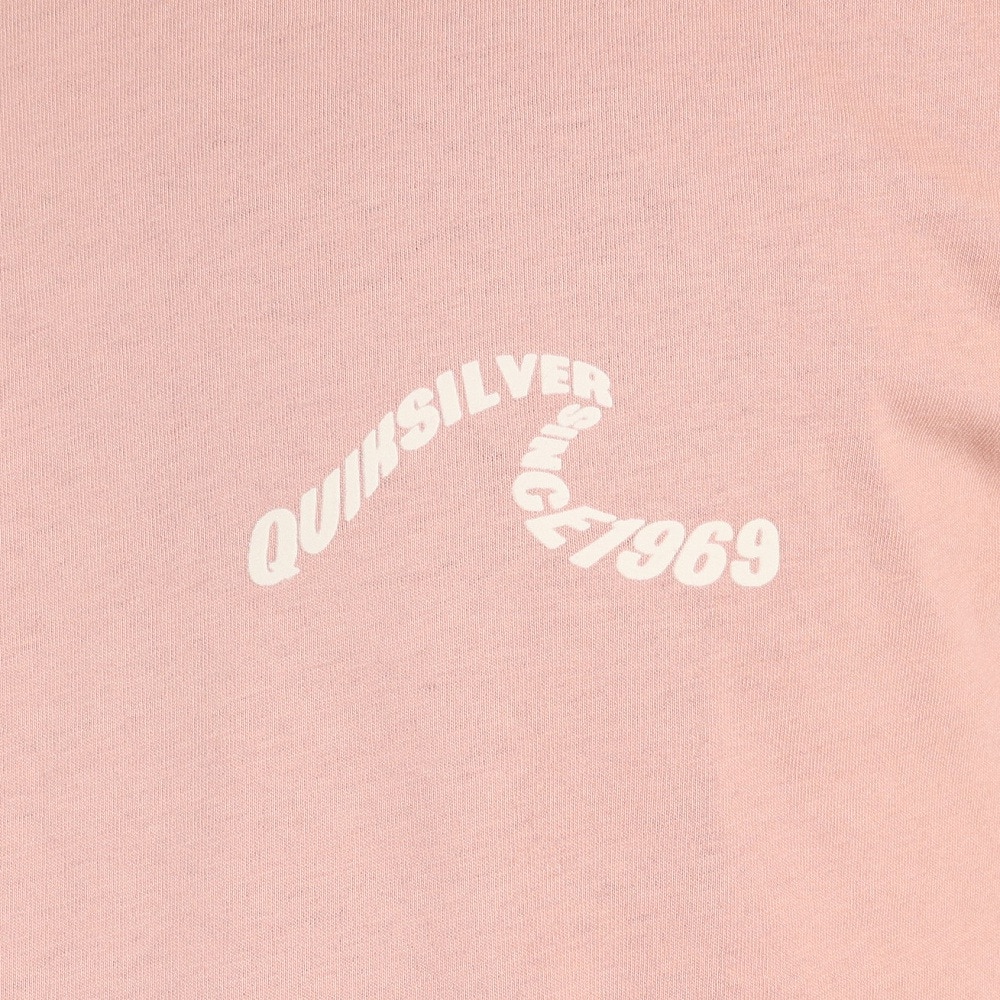 クイックシルバー（Quiksilver）（メンズ）半袖Tシャツ メンズ RIPPING LOGO 23SPQST231009PNK