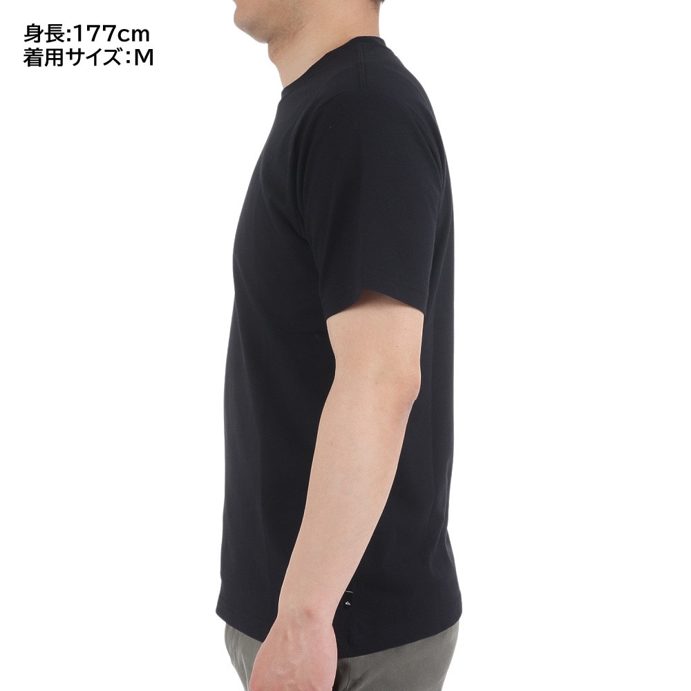 クイックシルバー（Quiksilver）（メンズ）半袖Tシャツ メンズ COMP LOGO  23SPQST231011BLK1