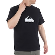 クイックシルバー（Quiksilver）（メンズ）半袖Tシャツ メンズ COMP LOGO  23SPQST231011BLK1