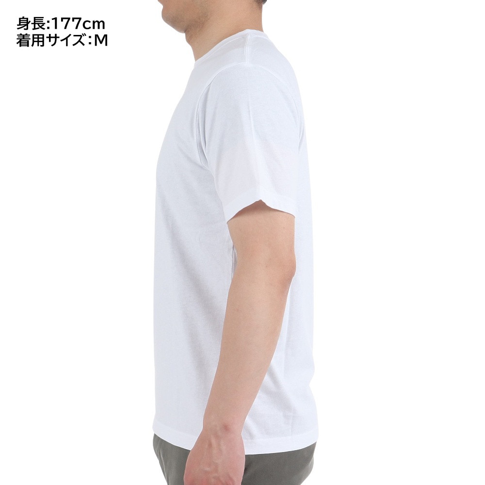 クイックシルバー（Quiksilver）（メンズ）半袖Tシャツ メンズ COMP LOGO  23SPQST231011WHT1