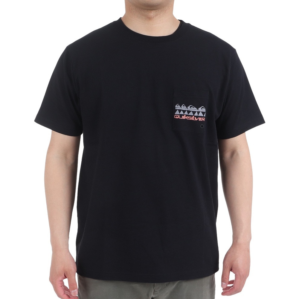 クイックシルバー（Quiksilver）（メンズ）半袖Tシャツ メンズ QUIK SPRAY 23SPQST231015BLK