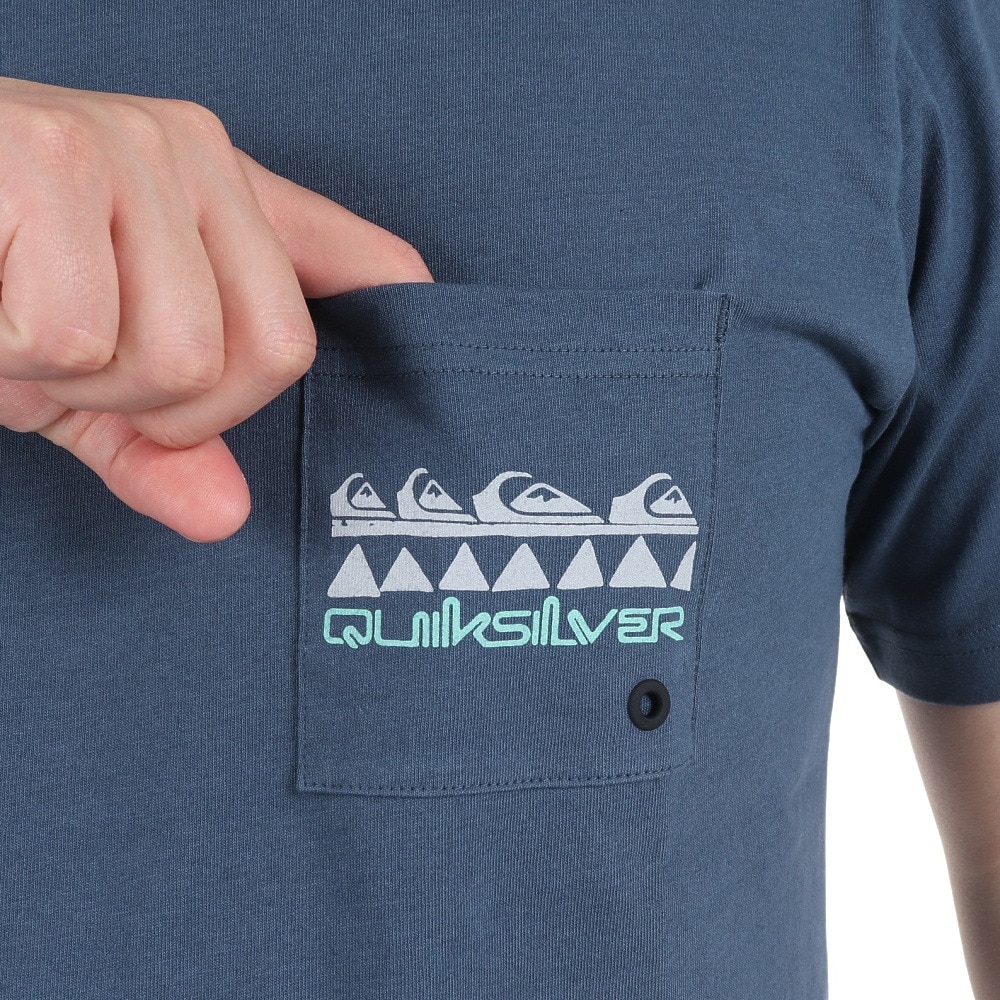 クイックシルバー（Quiksilver）（メンズ）半袖Tシャツ メンズ QUIK SPRAY 23SPQST231015NVY