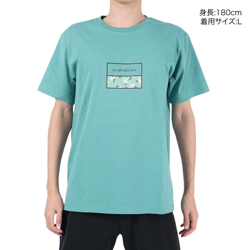 クイックシルバー（Quiksilver）（メンズ）半袖Tシャツ メンズ BS ボックスロゴ サーフ 23SPQST231604YBLU
