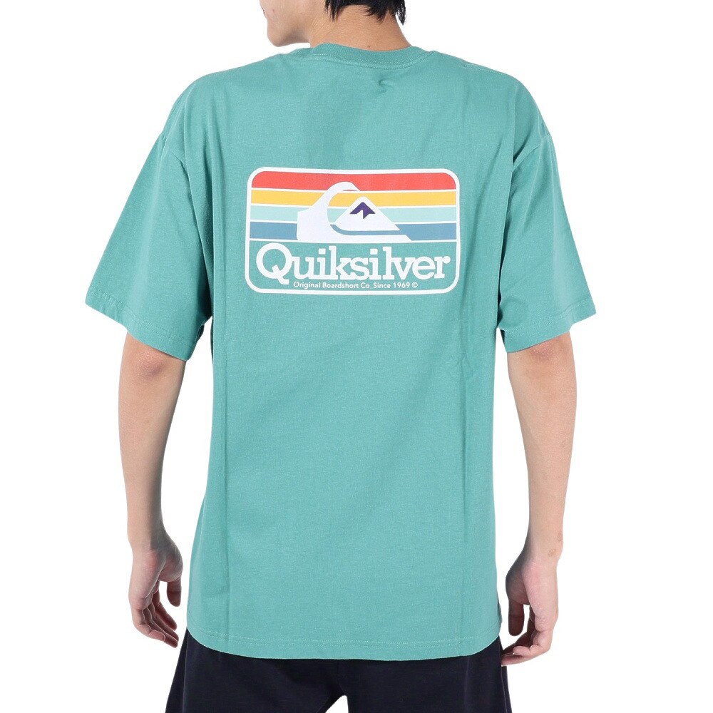 クイックシルバー（Quiksilver）（メンズ）半袖Tシャツ メンズ OF THE SHORE ST 23SPQST231609YBLU