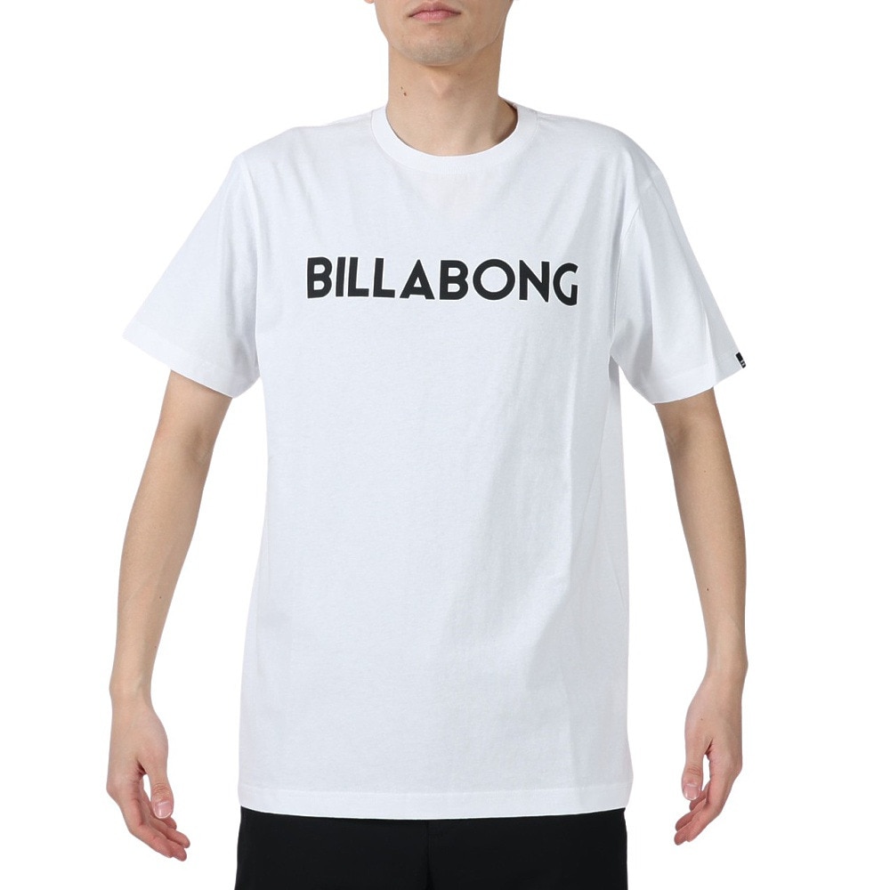 ビラボン（BILLABONG）（メンズ）半袖Tシャツ メンズ UNITY LOGO BD011200 WBK