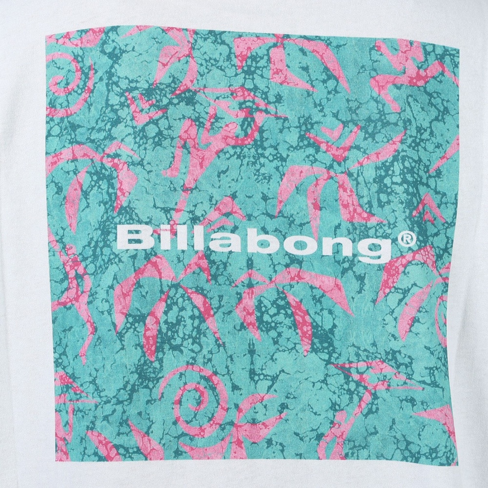 ビラボン（BILLABONG）（メンズ）半袖Tシャツ メンズ BACK SQUARE  BD011202 WHM