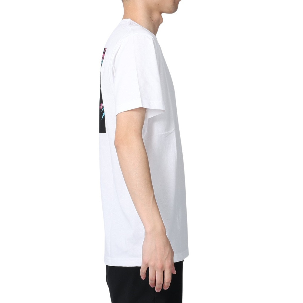 ビラボン（BILLABONG）（メンズ）半袖Tシャツ メンズ BACK SQUARE BD011202 WHT