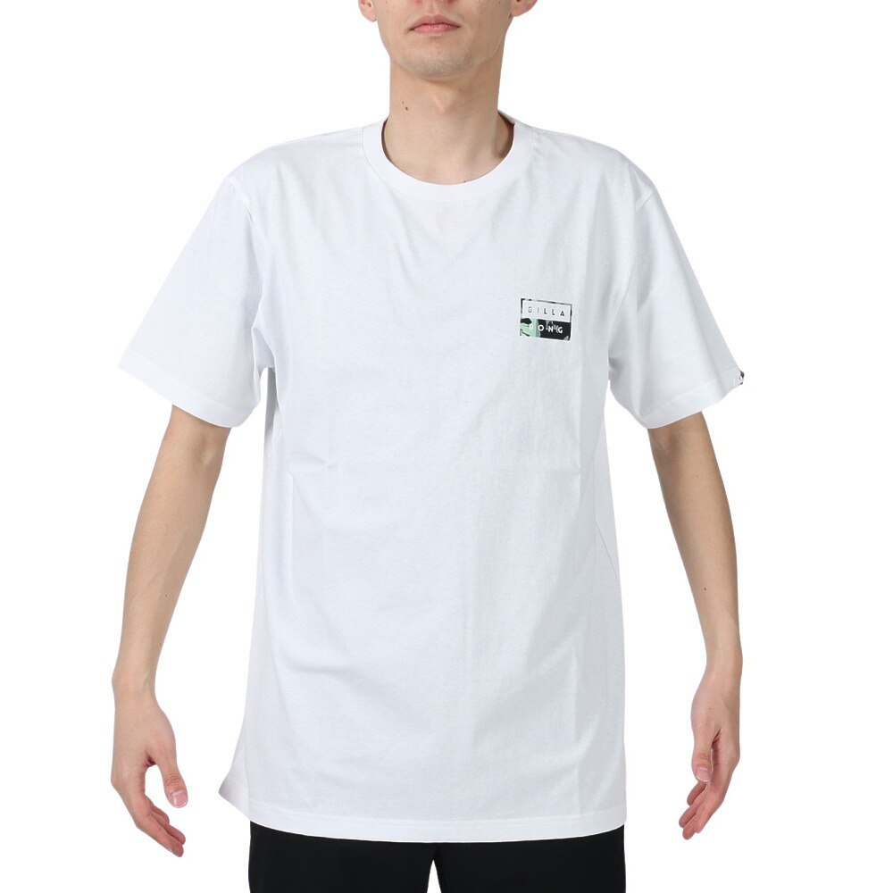 ビラボン（BILLABONG）（メンズ）半袖Tシャツ メンズ DECAL CUT BD011203 WHM