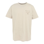 ビラボン（BILLABONG）（メンズ）半袖 Tシャツ メンズ CLEAN LOGO BD011204 BEG