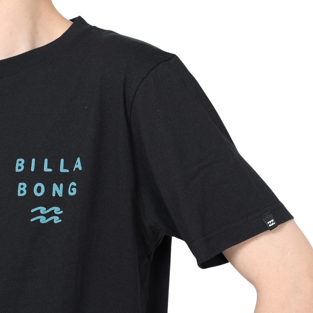 ビラボン（BILLABONG）（メンズ）半袖 Tシャツ メンズ CLEAN LOGO BD011204 BLK