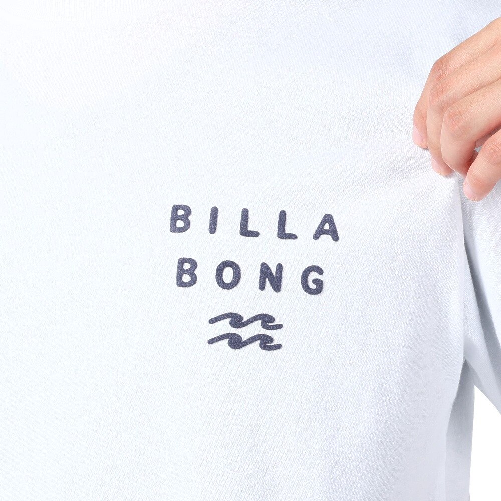 ビラボン（BILLABONG）（メンズ）半袖 Tシャツ メンズ CLEAN LOGO BD011204 WHT