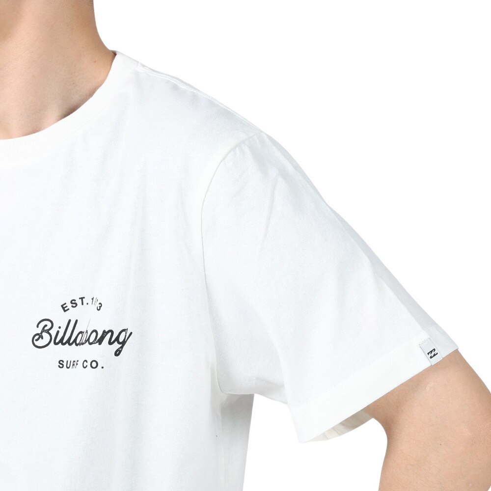 ビラボン（BILLABONG）（メンズ）半袖Tシャツ メンズ OVAL SCRIPT BD011205 NAT★★★