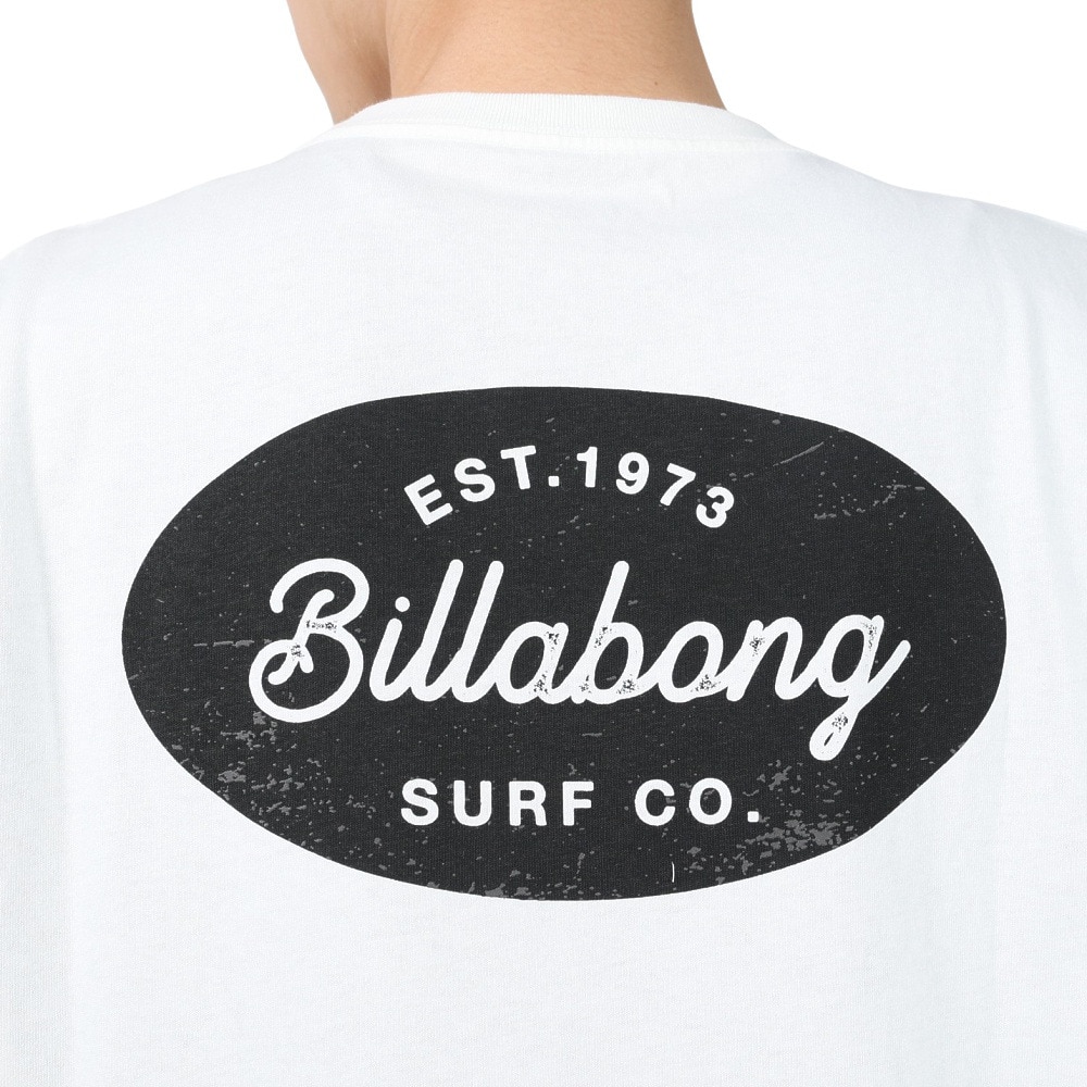 ビラボン（BILLABONG）（メンズ）半袖Tシャツ メンズ OVAL SCRIPT  BD011205 NAT