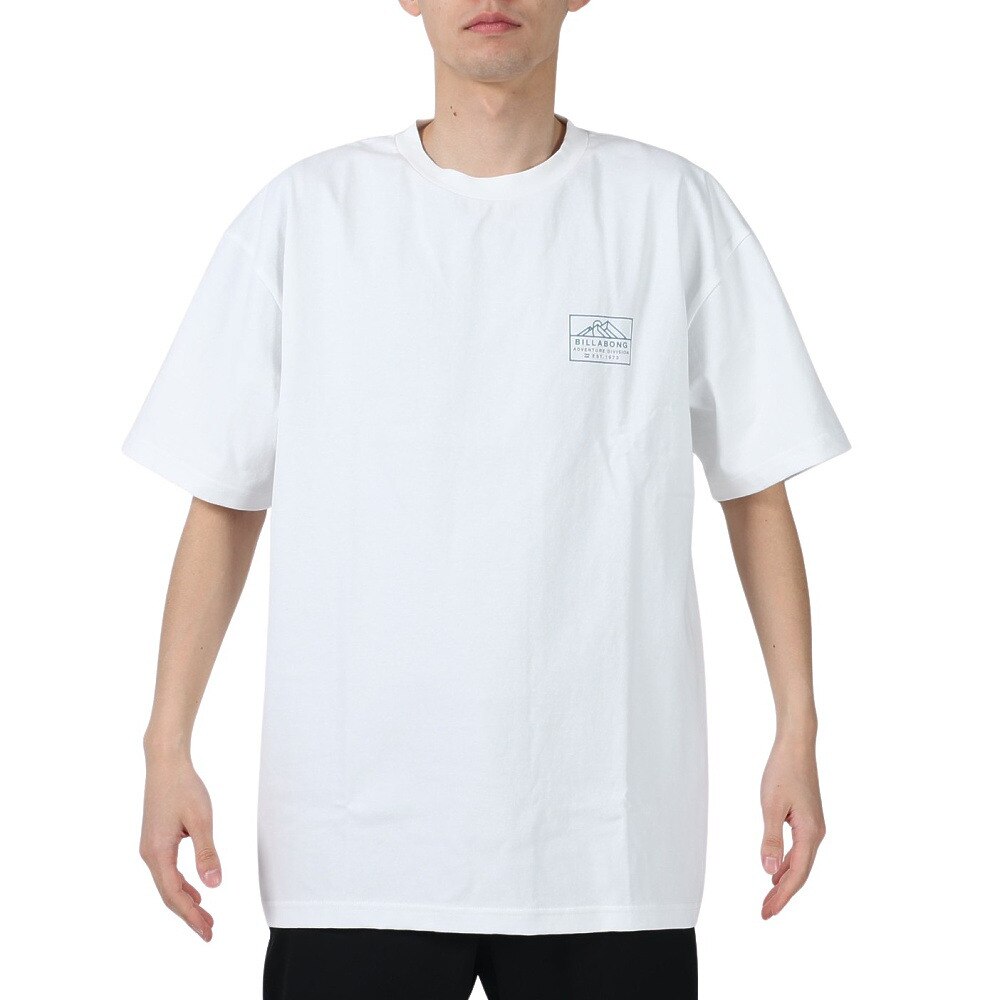 ビラボン（BILLABONG）（メンズ）MOUTIAN LOGO 半袖Tシャツ BD011217 WHT