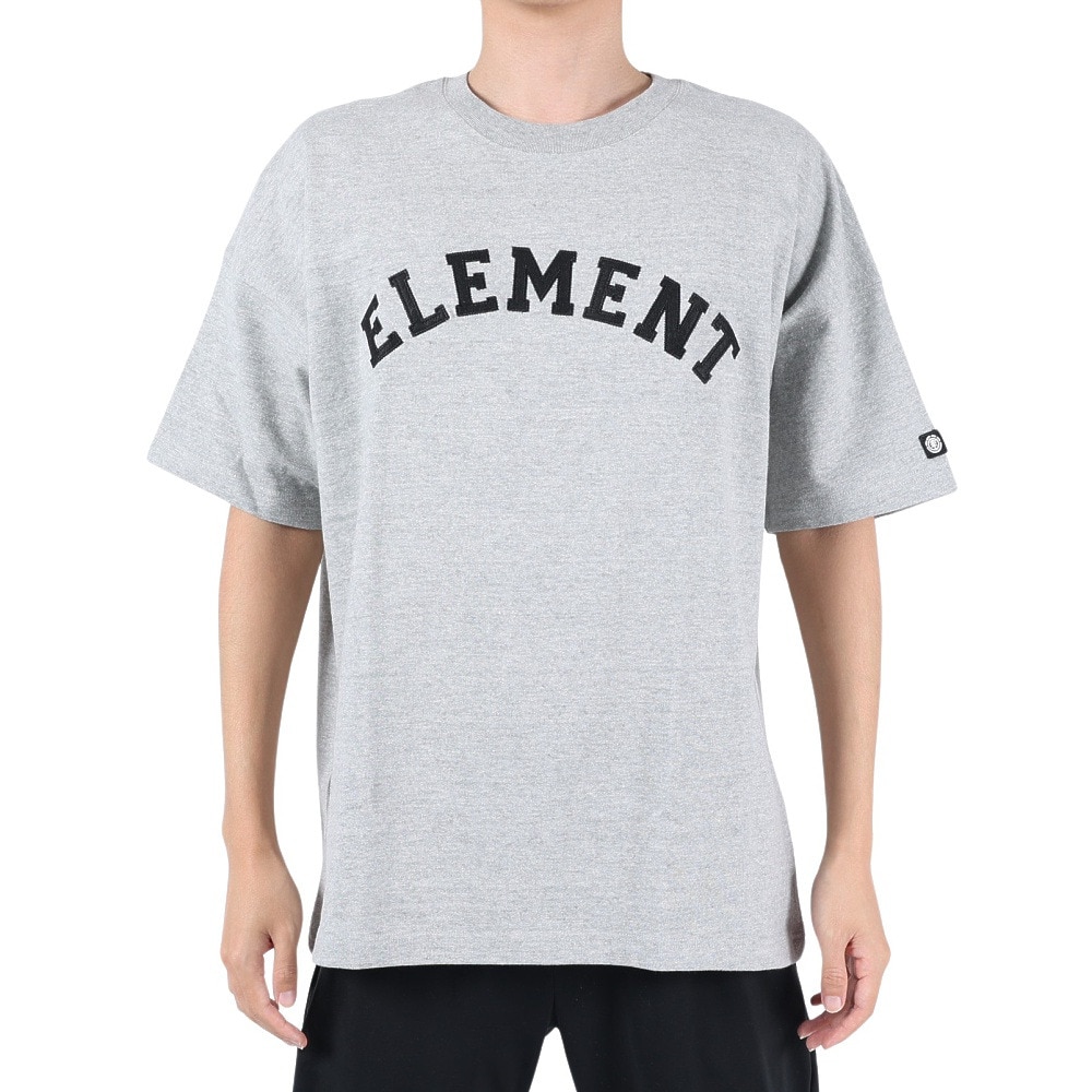 エレメント（ELEMENT）（メンズ）半袖 Tシャツ メンズ COLLEGE BD021237 GRH