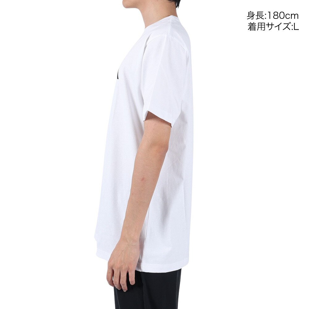 RVCA（メンズ）半袖Tシャツ メンズ BIG RVCA BD041222 WHT