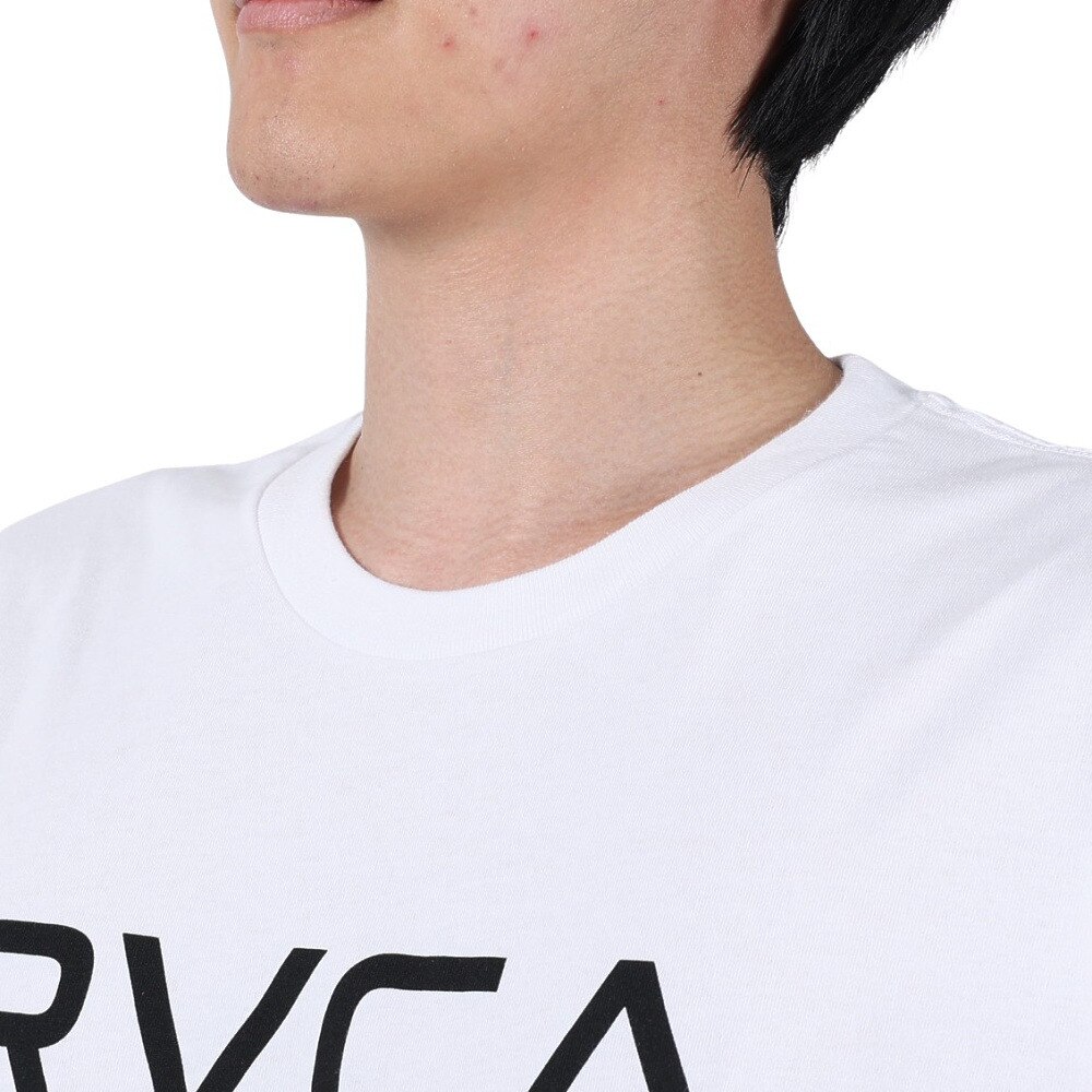 RVCA（メンズ）半袖Tシャツ メンズ BIG RVCA BD041222 WHT