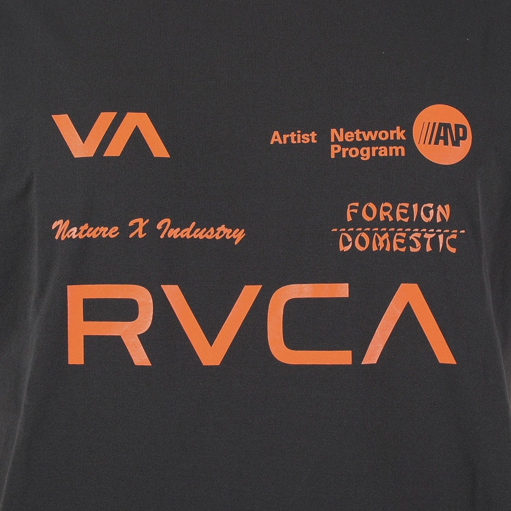 ルーカ（RVCA）（メンズ）半袖Tシャツ メンズ ALL BRAND  ラッシュガード BD041853 ORG