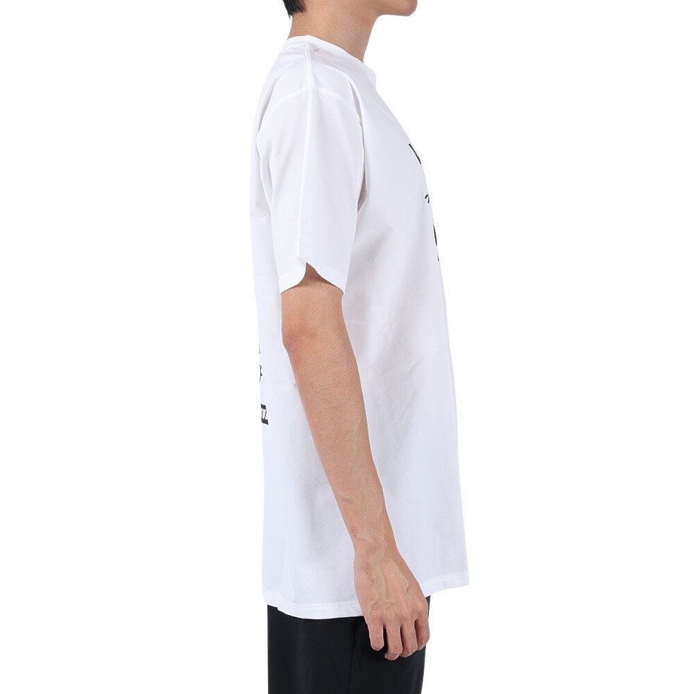 ルーカ（RVCA）（メンズ）半袖Tシャツ メンズ ALL BRAND ラッシュガード BD041853 WHT
