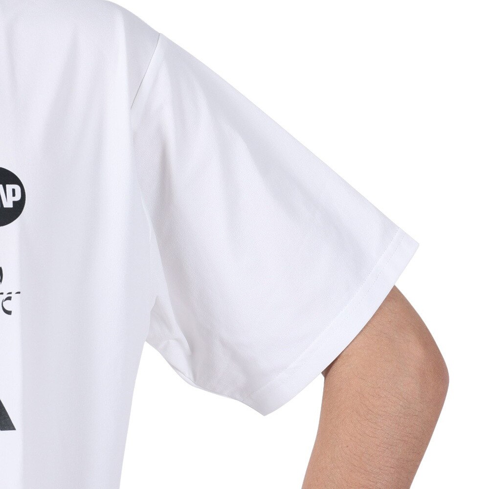 ルーカ（RVCA）（メンズ）半袖Tシャツ メンズ ALL BRAND ラッシュガード BD041853 WHT