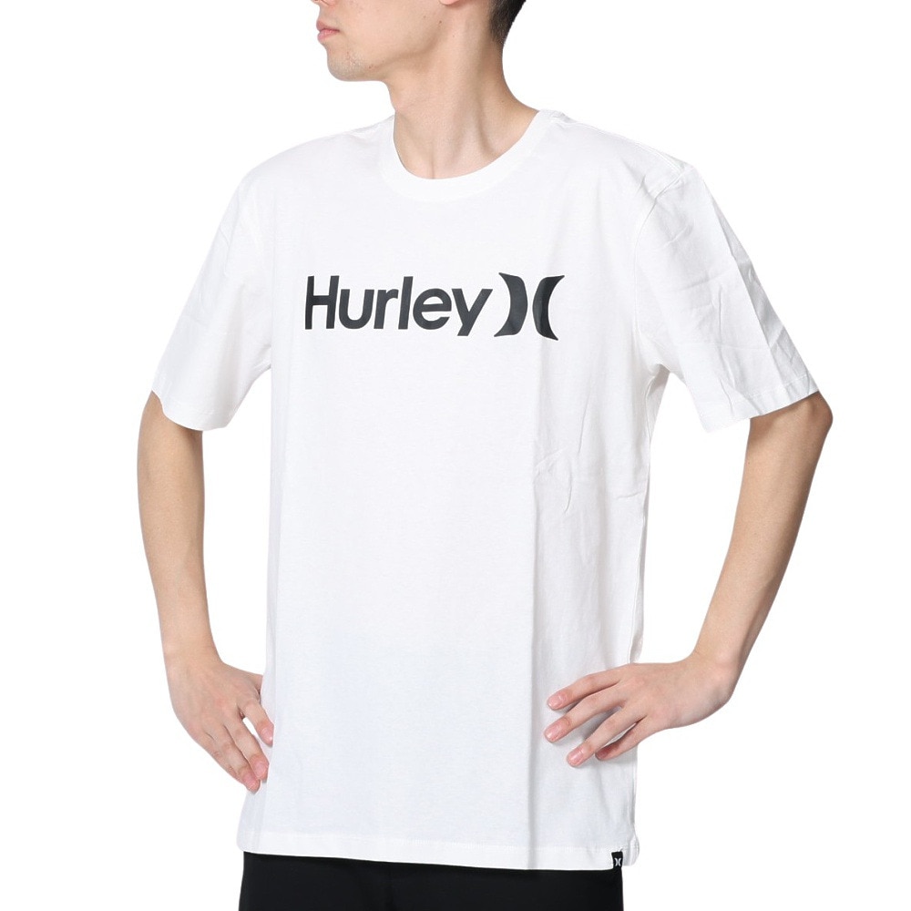 ハーレー（HURLEY）（メンズ）Tシャツ メンズ 半袖 ショートスリーブ MSS2100010-WHT カットソー