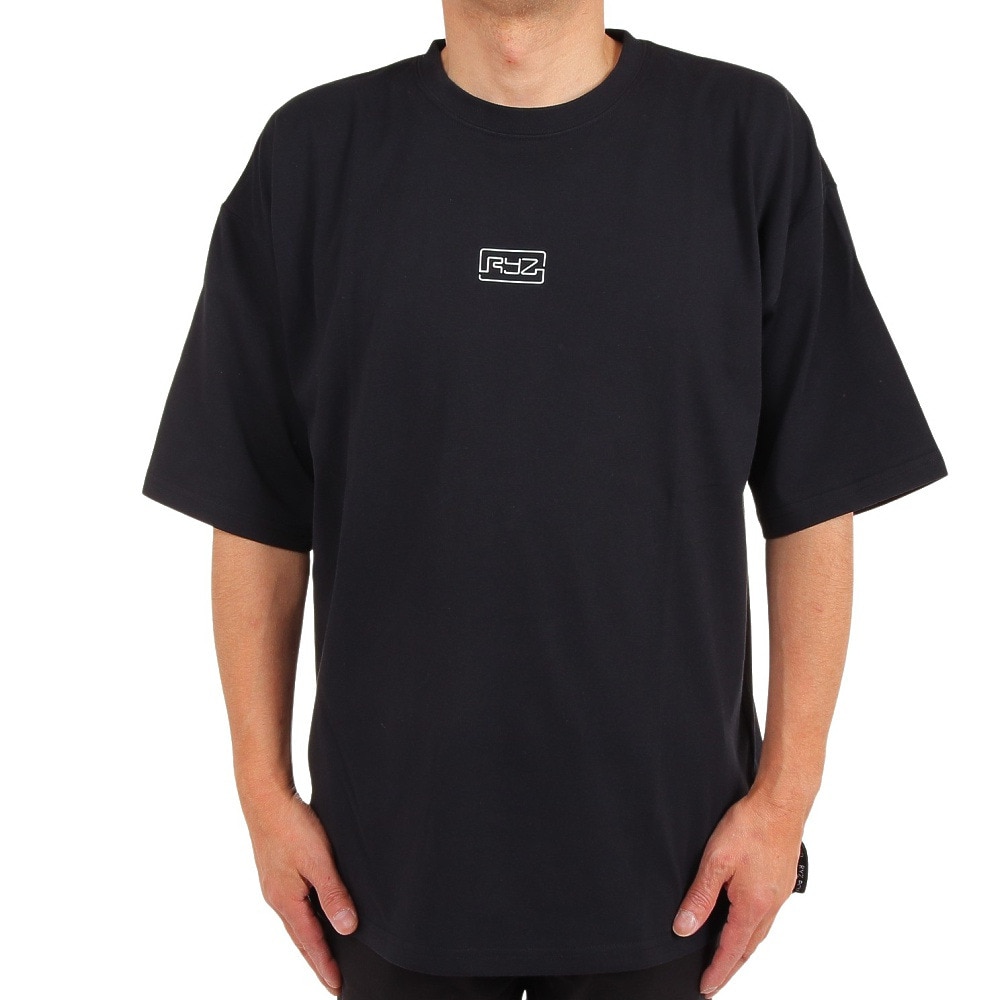 ライズ（RYZ）（メンズ）半袖Tシャツ メンズ  RZ10CD23SS0005 BLK