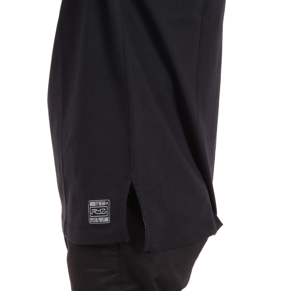 ライズ（RYZ）（メンズ）半袖Tシャツ メンズ RZ10CD23SS0005 BLK