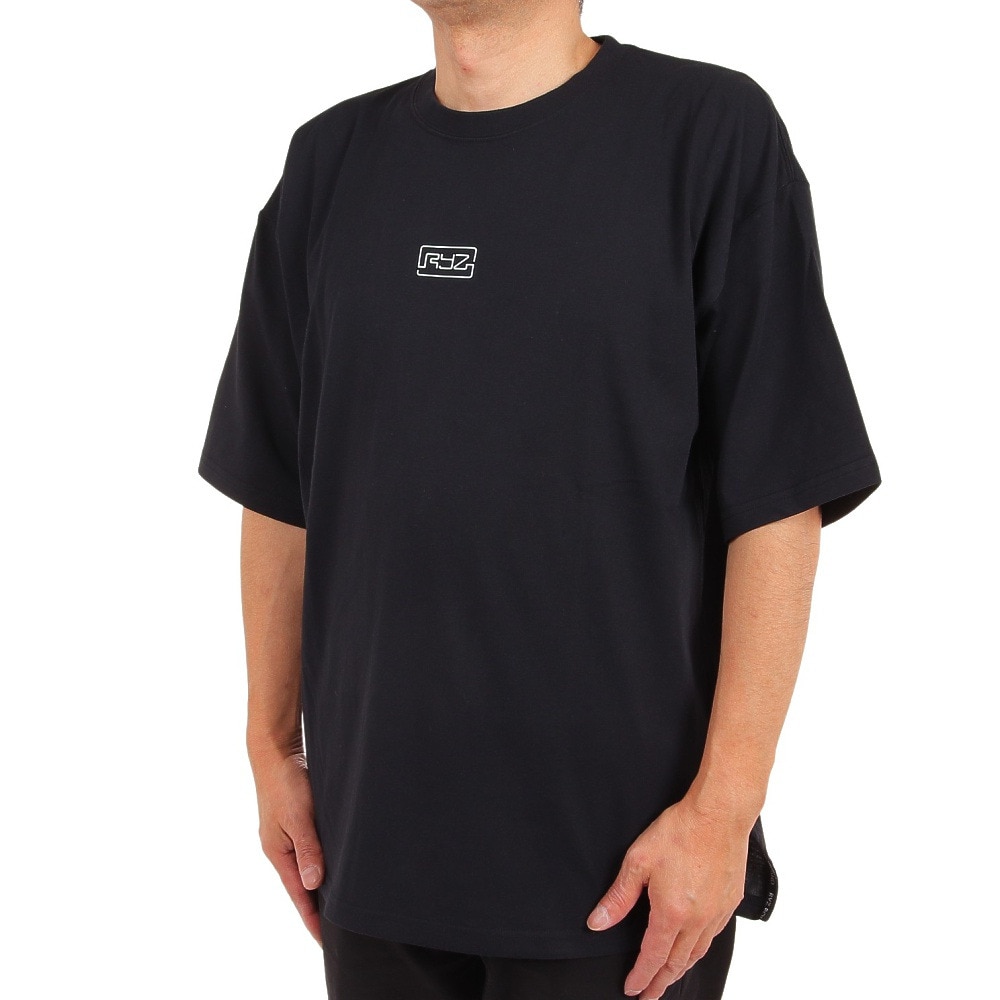 ライズ（RYZ）（メンズ）半袖Tシャツ メンズ  RZ10CD23SS0005 BLK