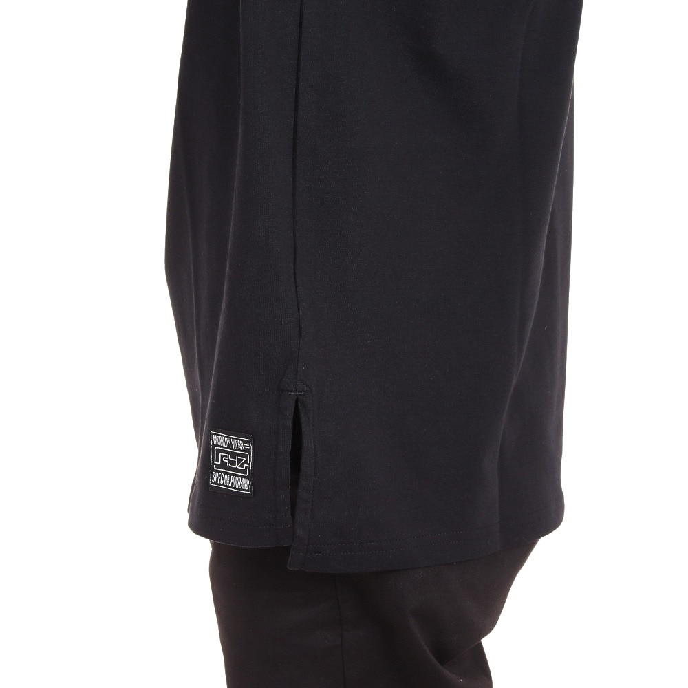 ライズ（RYZ）（メンズ）半袖Tシャツ メンズ BAR PHOTO RZ10CD23SS0007 BLK